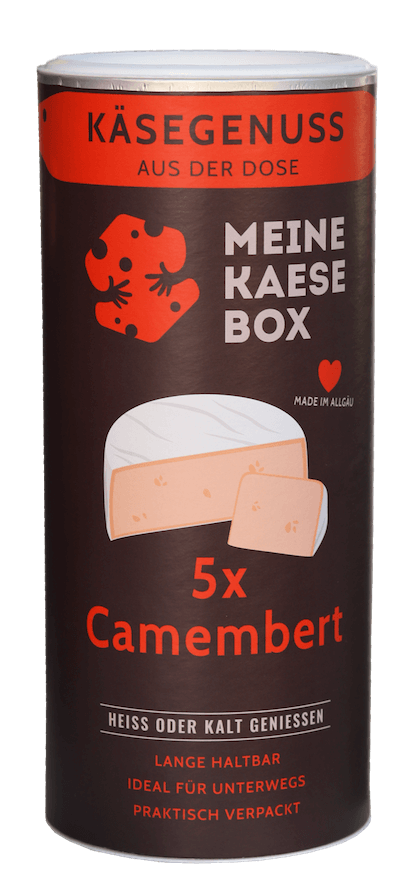 Meine Käsebox - Käse aus der Dose